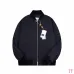 Dior Christian Dior Couture Embroidered Padded Bomber Jacket, White Black #A69024