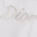 Dior Embroidered Logo Padded Bomber Jacket, White and Black #A69022