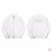 Dior Embroidered Logo Padded Bomber Jacket, White and Black #A69022