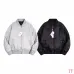 Dior Jacquard Padded Bomber Jacket, Light Grey and Black #A69025