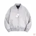 Dior Jacquard Padded Bomber Jacket, Light Grey and Black #A69025
