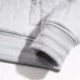 Dior Jacquard Padded Bomber Jacket, Light Grey and Black #A69025