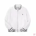 Dior Large D Logo Embroidered Padded Bomber Jacket, White and Black #A69027