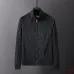 Fendi Men FF Embossed Stand‑Collar Zip‑Up Jacket | Black & Navy Blue #A68150