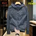 Fendi Men’s Reversible FF‑Print Hooded Jacket, Navy Blue #A67900