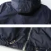 Fendi Men’s Reversible FF‑Print Hooded Jacket, Navy Blue #A67900