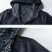 Fendi Men’s Reversible FF‑Print Hooded Jacket, Navy Blue #A67900