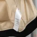 Givenchy Runway Beige Black Sleeve Zip Varsity Jacket #A69179