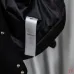 Givenchy Runway Black Wool Leather Sleeve Varsity Jacket #A69180
