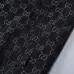 Gucci 2026 Fall‑Winter GG Jacquard Hooded Jacket, Black, Burgundy #A68188