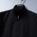 Gucci 2026 Fall‑Winter GG Jacquard Stand‑Collar Jacket, Black #A68184