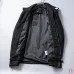 Gucci 2026 Fall‑Winter GG Jacquard Stand‑Collar Jacket, Black #A68184