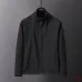 Gucci 2026 Fall‑Winter GG Jacquard Stand‑Collar Jacket, Black #A68184