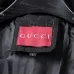 Gucci 2026 Fall‑Winter GG Jacquard Zip‑Up Hooded Jacket, Black #A68182