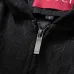 Gucci 2026 Fall‑Winter GG Jacquard Zip‑Up Hooded Jacket, Black #A68182
