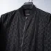 Gucci GG Monogram Baseball-Collar Jacket, Black, Navy Blue #A68185