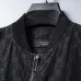 Gucci GG Monogram Baseball-Collar Jacket, Black, Navy Blue #A68185