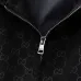 Gucci GG Monogram Stand-Collar Zip-Up Jacket, Black #A68183