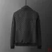 Gucci GG Monogram Stand-Collar Zip-Up Jacket, Black #A68183