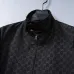 Gucci GG Monogram Stand-Collar Zip-Up Jacket, Black #A68183