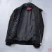 Gucci GG Monogram Stand-Collar Zip-Up Jacket, Black #A68183