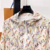 Gucci Luxury Brand Signature Pattern Hooded Jacket - Lightweight UV Protection #B53097