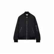 Loewe Bomber Jacket With Anagram Embroidery, Black #A68468