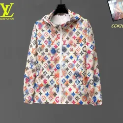 Designer Louis Vuitton Style UV Protection Jacket   Lightweight & Hooded #B53106