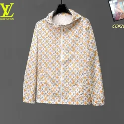 Designer Louis Vuitton Style UV Protection Jacket   Lightweight & Hooded #B53107