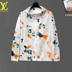 Designer Louis Vuitton Style UV Protection Jacket   Lightweight & Hooded #B53109