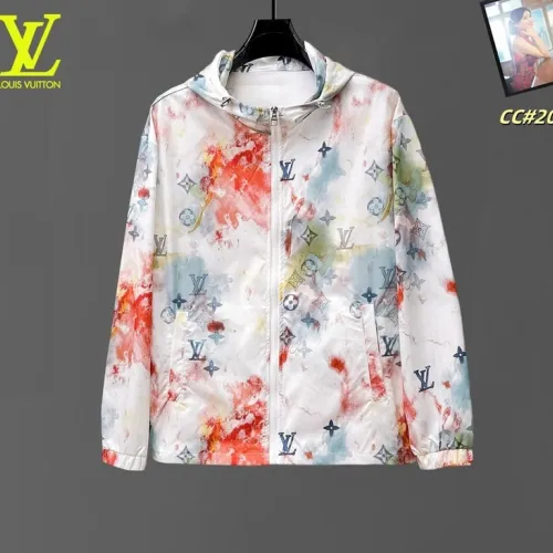 Designer Louis Vuitton Style UV Protection Jacket   Lightweight & Hooded #B53110