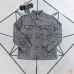 LV Red Figure Embroidery Monogram Washed Denim Jacket #A67685