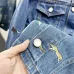 LV x Pharrell Animal Embroidered Loose Denim Jacket #A67672