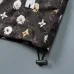 Louis Vuitton 2026 Fall‑Winter Daisy Floral Print Zip‑Up Hooded Jacket, Brown #A68180