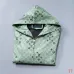 Louis Vuitton 2026 Fall‑Winter Monogram Zip‑Up Hooded Jacket Men Outerwear, Green #A68178