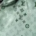 Louis Vuitton 2026 Fall‑Winter Monogram Zip‑Up Hooded Jacket Men Outerwear, Green #A68178
