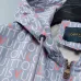 Louis Vuitton All‑Over Print Hooded Zip‑Up Windbreaker Jacket Men Casual Outerwear, Light Purple #A68171