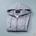 Louis Vuitton All‑Over Print Hooded Zip‑Up Windbreaker Jacket Men Casual Outerwear, Light Purple #A68171