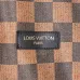 Louis Vuitton Brown Damier Check Collared Varsity Jacket #A69170