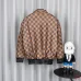 Louis Vuitton Brown Damier Check Collared Varsity Jacket #A69170