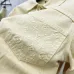 Louis Vuitton Cream Lapel Single‑Breasted Denim Jacket #A67654