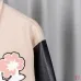 Louis Vuitton Cream Wool Leather Sleeve Heavy Embroidery Varsity Jacket #A69171