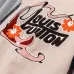 Louis Vuitton Cream Wool Leather Sleeve Heavy Embroidery Varsity Jacket #A69171