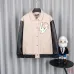 Louis Vuitton Cream Wool Leather Sleeve Heavy Embroidery Varsity Jacket #A69171