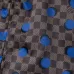 Louis Vuitton Damier Polka-Dot Hooded Jacket, Brown Blue #A68179