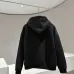 Louis Vuitton Heavyweight Zip Up Hoodie Jacket, Black 460g #A69000