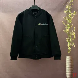 Louis Vuitton Jackets for Men High quality embroidery catwalk edition #B53721