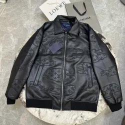Louis Vuitton Leather Jacket for Men #B57034