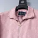 Louis Vuitton Men's Monogram Embroidered Zip-Up Jacket #B54532