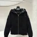 Louis Vuitton Monogram Zip Up Hoodie, Grey, Black 460g #A69001